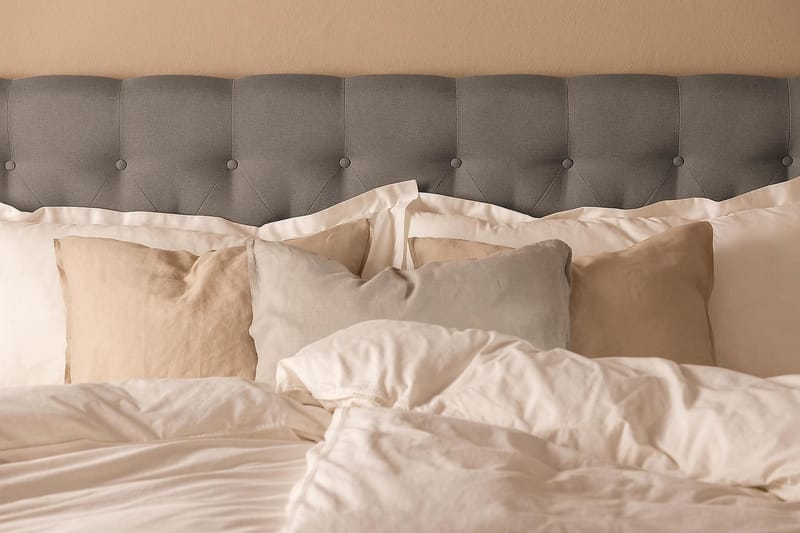 Scarlett Kontinentalsäng 180x200 Memorymadrass - Grå - Möbler - Säng - Kontinentalsäng