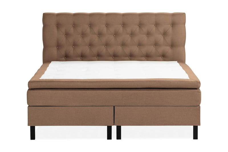Scarlett Kontinentalsäng 180x200 Skummadrass - Brun - Möbler - Säng - Komplett sängpaket