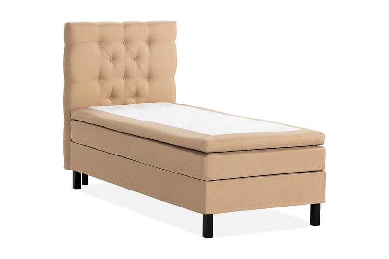 Scarlett Kontinentalsäng 90x200 Latexmadrass - Beige - Möbler - Säng - Kontinentalsäng