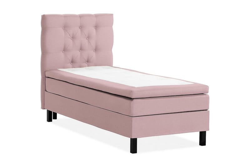 Scarlett Kontinentalsäng 90x200 Memorymadrass - Rosa - Möbler - Säng - Komplett sängpaket