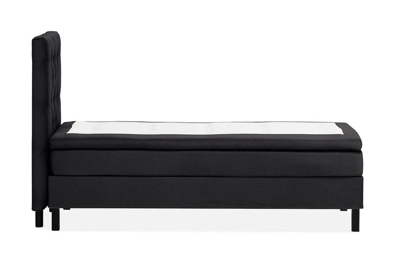 Scarlett Kontinentalsäng 90x200 Memorymadrass - Svart - Möbler - Säng - Kontinentalsäng