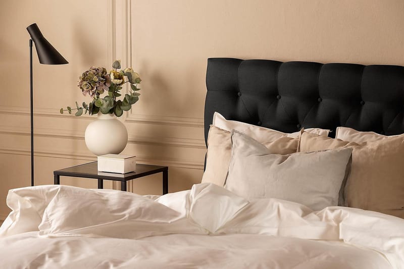 Scarlett Kontinentalsäng 90x200 Memorymadrass - Svart - Möbler - Säng - Kontinentalsäng