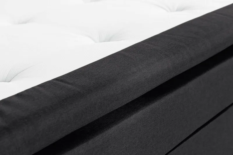 Scarlett Kontinentalsäng 90x200 Memorymadrass - Svart - Möbler - Säng - Kontinentalsäng