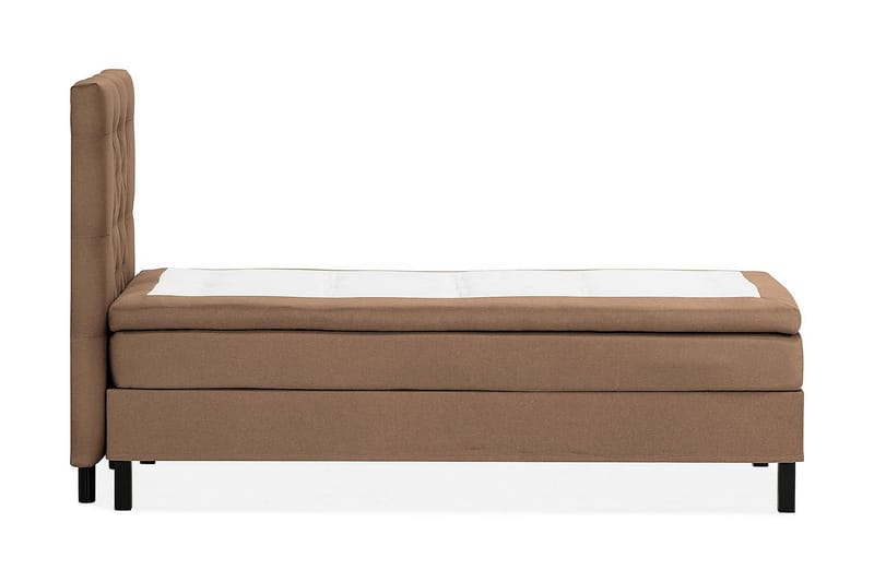 Scarlett Kontinentalsäng 90x200 Skummadrass - Brun - Möbler - Säng - Kontinentalsäng