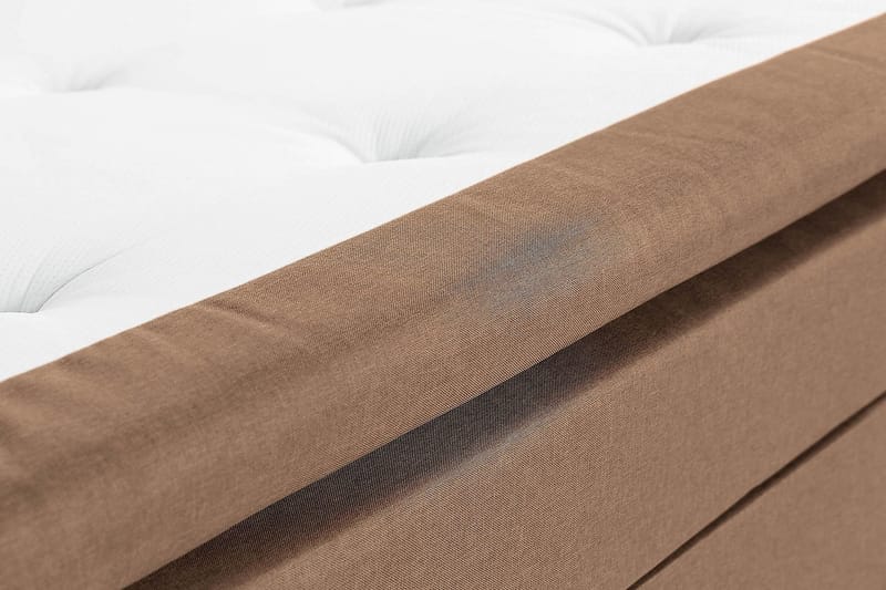 Scarlett Kontinentalsäng 90x200 Skummadrass - Brun - Möbler - Säng - Kontinentalsäng