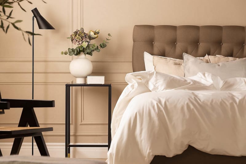 Scarlett Kontinentalsäng 90x200 Skummadrass - Brun - Möbler - Säng - Kontinentalsäng