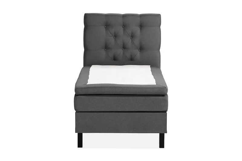 Scarlett Kontinentalsäng 90x200 Skummadrass - Mörkgrå - Möbler - Säng - Kontinentalsäng