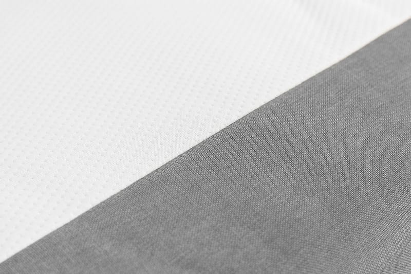 Scarlett Sängpaket 120x200 Latexmadrass - Knappad gavel Grå - Möbler - Säng - Kontinentalsäng