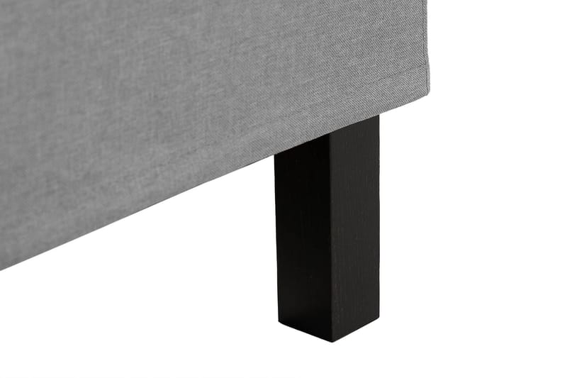 Scarlett Sängpaket 120x200 Latexmadrass - Knappad gavel Grå - Möbler - Säng - Kontinentalsäng