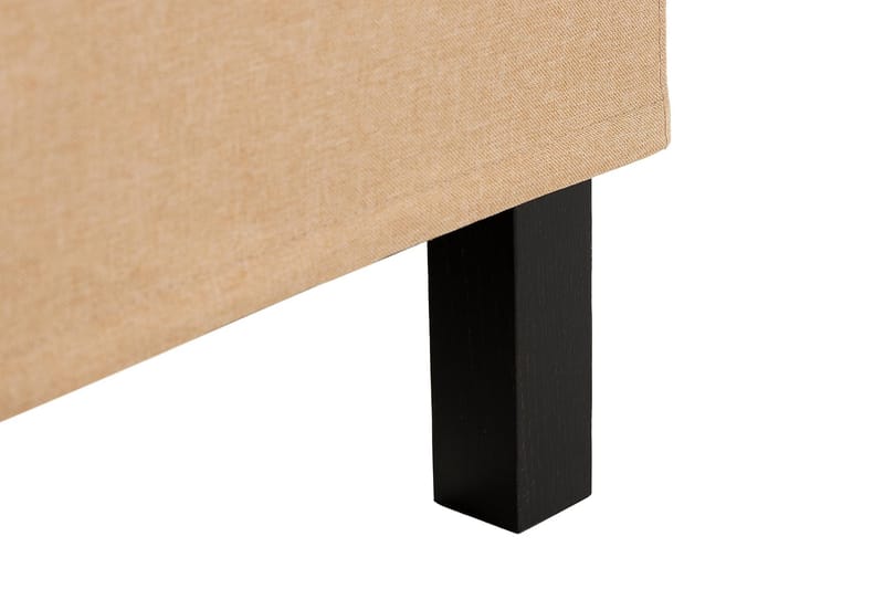 Scarlett Sängpaket 120x200 Skummadrass - Knappad gavel Beige - Komplett sängpaket - Kontinentalsäng