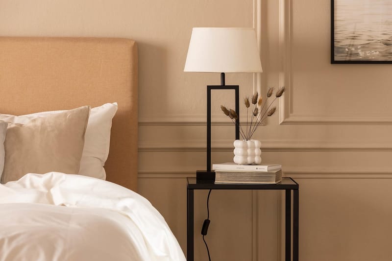 Scarlett Sängpaket 120x200 Skummadrass - Slät gavel Beige - Möbler - Säng - Komplett sängpaket