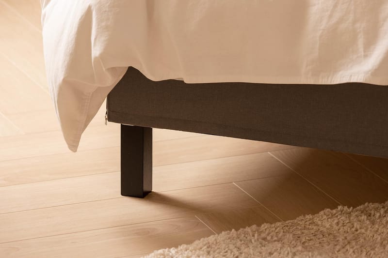 Scarlett Sängpaket 120x200 Skummadrass - Slät gavel Brun - Möbler - Säng - Komplett sängpaket