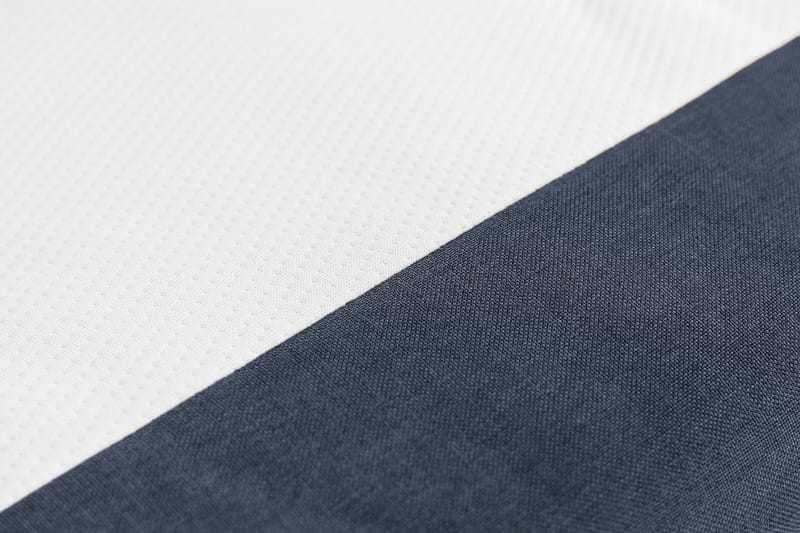 Scarlett Sängpaket 140x200 Latexmadrass - Knappad gavel Blå - Möbler - Säng - Kontinentalsäng