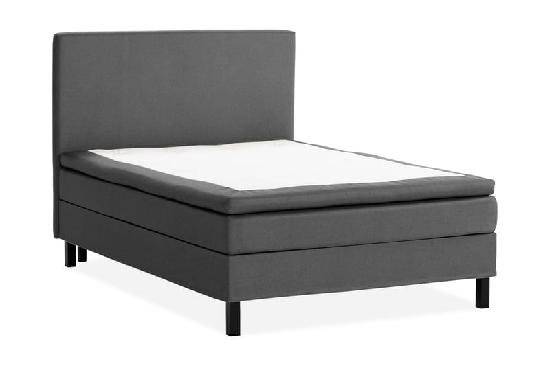 Scarlett Sängpaket 140x200 Skummadrass - Slät gavel Mörkgrå - Möbler - Säng - Komplett sängpaket