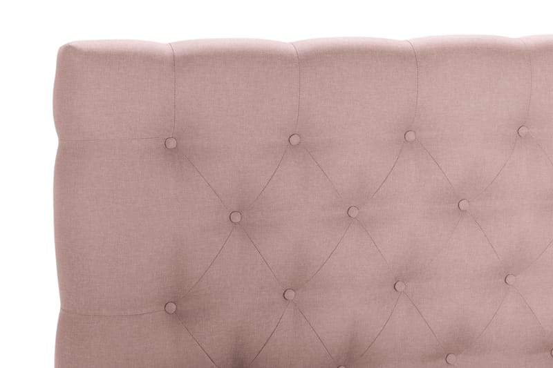 Scarlett Sängpaket 180x200 Skummadrass - Djuphäftad gavel Rosa - Möbler - Säng - Komplett sängpaket