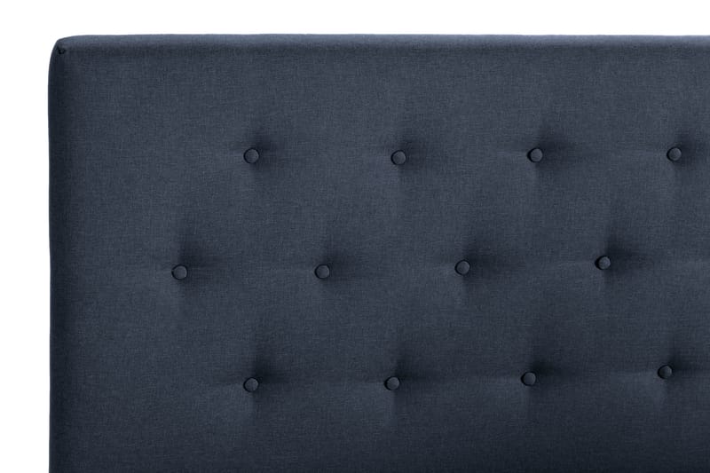 Scarlett Sängpaket 180x200 Skummadrass - Knappad gavel Blå - Möbler - Säng - Kontinentalsäng