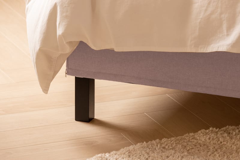 Scarlett S�ängpaket 180x200 Skummadrass - Slät gavel Rosa - Möbler - Säng - Komplett sängpaket