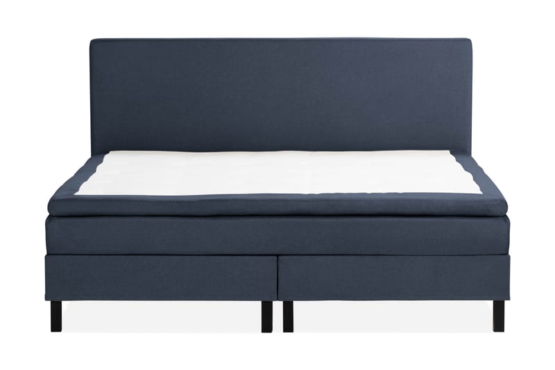 Scarlett Sängpaket 210x210 Skummadrass - Slät gavel Blå - Komplett sängpaket - Kontinentalsäng