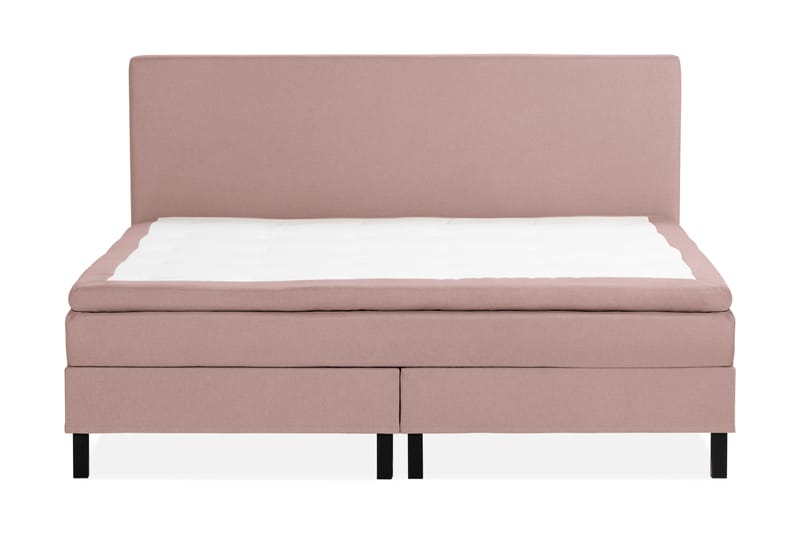 Scarlett Sängpaket 210x210 Skummadrass - Slät gavel Rosa - Möbler - Säng - Komplett sängpaket