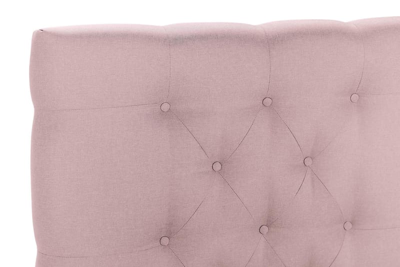 Scarlett Sängpaket 90x200 Latexmadrass - Djuphäftad gavel Rosa - Möbler - Säng - Komplett sängpaket