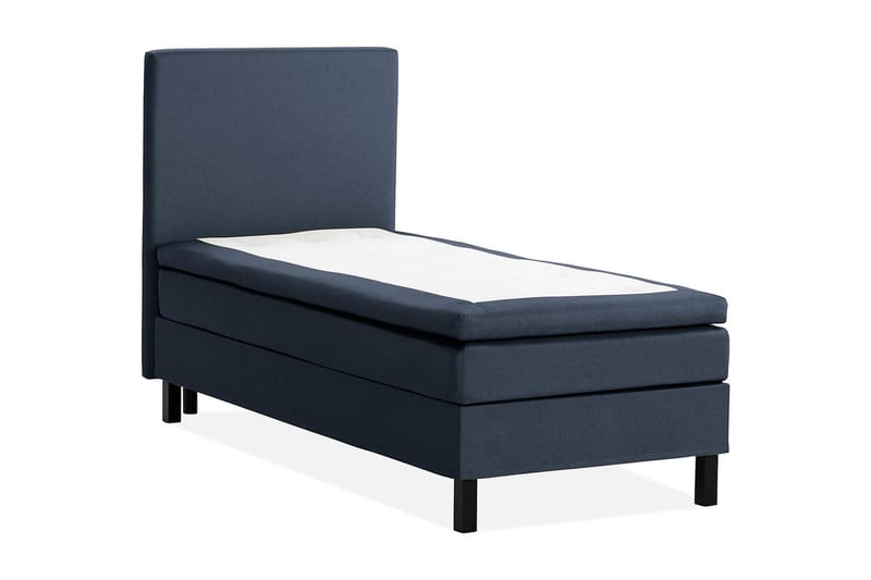 Scarlett Sängpaket 90x200 Latexmadrass - Slät gavel Blå - Möbler - Säng - Komplett sängpaket