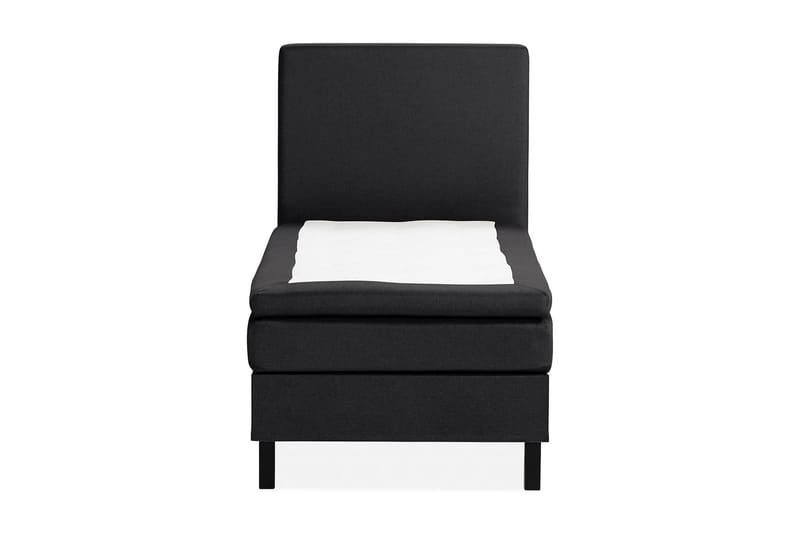 Scarlett Sängpaket 90x200 Latexmadrass - Slät gavel Svart - Möbler - Säng - Komplett sängpaket