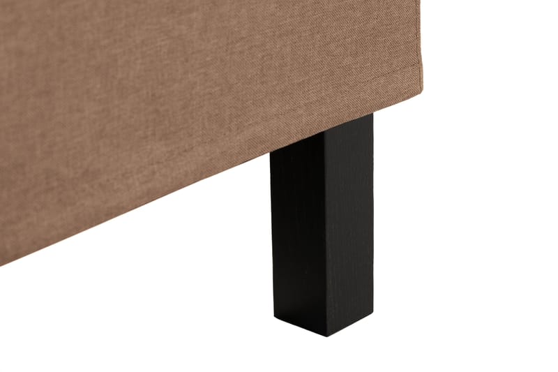 Scarlett Sängpaket 90x200 Skummadrass - Knappad gavel Brun - Möbler - Säng - Kontinentalsäng