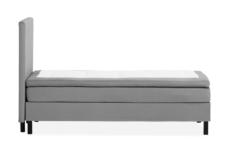 Scarlett Sängpaket 90x200 Skummadrass - Slät gavel Grå - Möbler - Säng - Kontinentalsäng