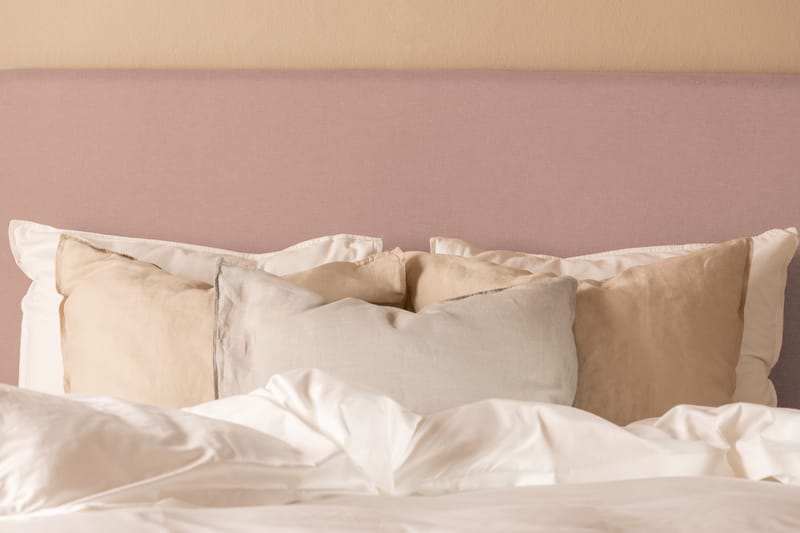 Scarlett Sängpaket 90x200 Skummadrass - Slät gavel Rosa - Möbler - Säng - Komplett sängpaket