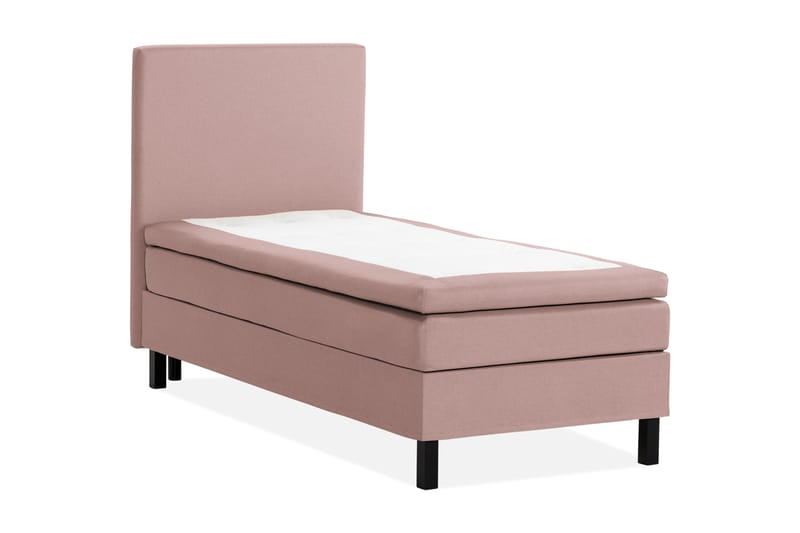 Scarlett Sängpaket 90x200 Skummadrass - Slät gavel Rosa - Möbler - Säng - Komplett sängpaket