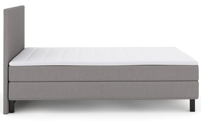Select No 1 Komplett Sängpaket 120x200 - Ljusgrå/Svart - Komplett sängpaket - Kontinentalsäng