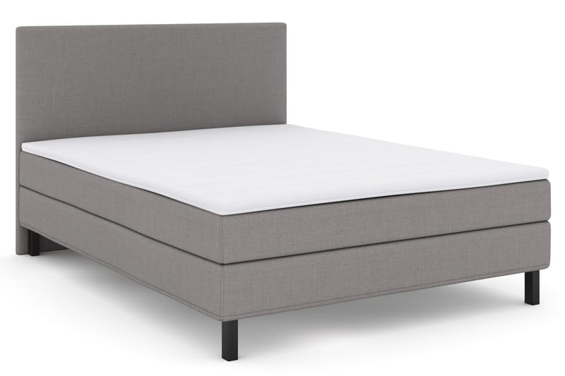 Select No 1 Komplett Sängpaket 160x200 - Ljusgrå/Svart - Möbler - Säng - Komplett sängpaket