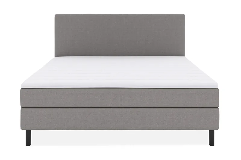 Select No 1 Komplett Sängpaket 180x200 - Ljusgrå/Svart - Möbler - Säng - Kontinentalsäng