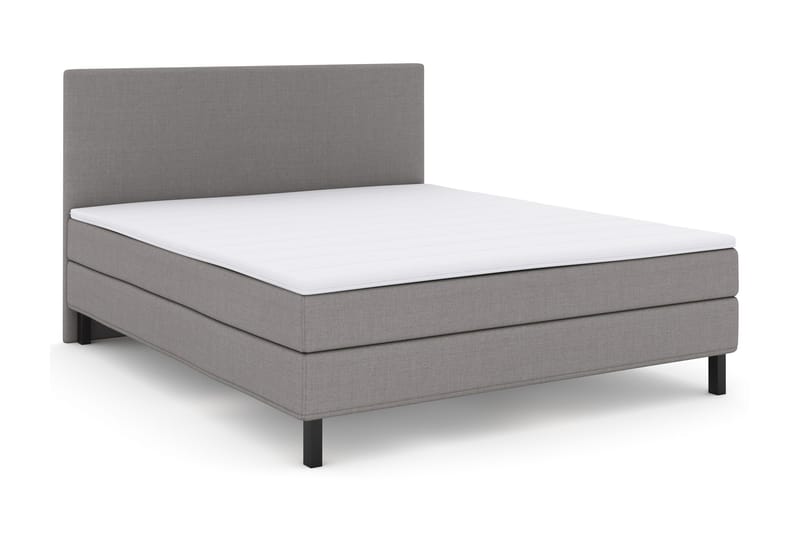 Select No 1 Komplett Sängpaket 180x200 - Ljusgrå/Svart - Möbler - Säng - Kontinentalsäng