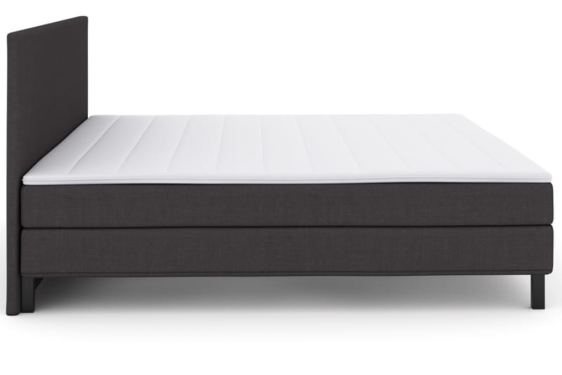 Select No 1 Komplett Sängpaket 210x210 - Mörkgrå/Svart - Möbler - Säng - Kontinentalsäng