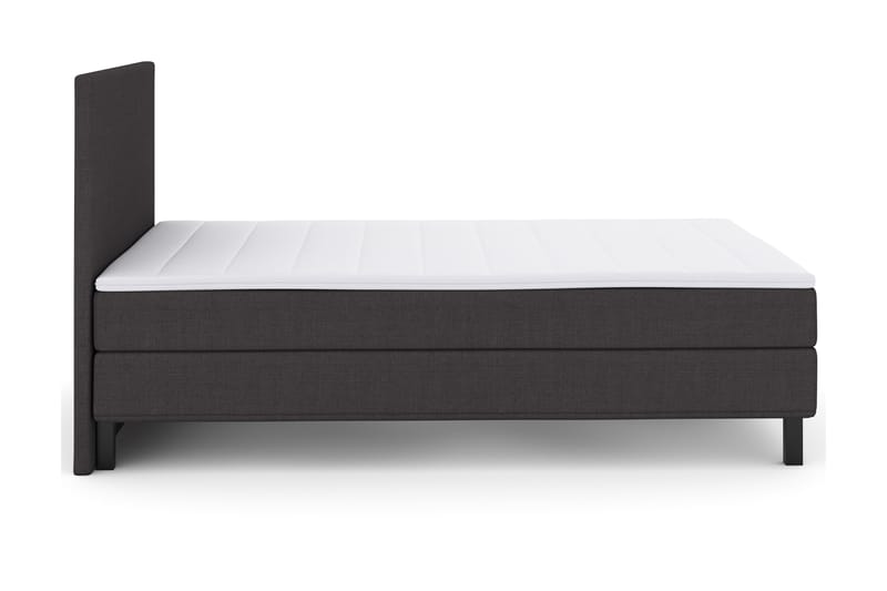 Select No 2 Komplett Sängpaket 120x200 - Mörkgrå/Svart - Möbler - Säng - Kontinentalsäng