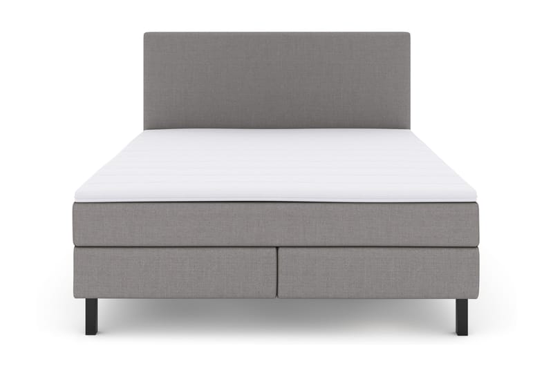 Select No 2 Komplett Sängpaket 160x200, Ljusgrå/Svart