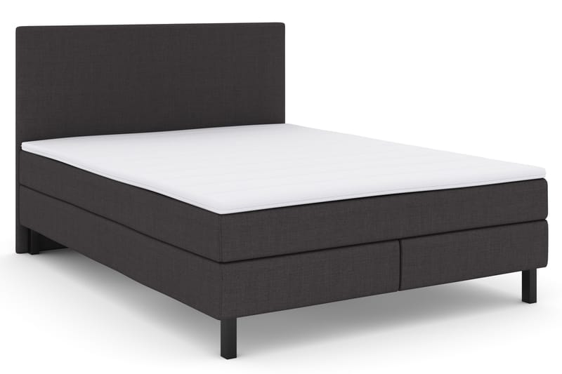 Select No 2 Komplett Sängpaket 160x200 - Mörkgrå/Svart - Möbler - Säng - Komplett sängpaket