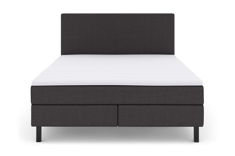 Select No 2 Komplett Sängpaket 160x200 - Mörkgrå/Svart - Möbler - Säng - Kontinentalsäng