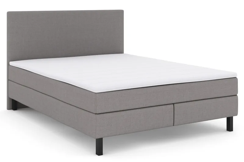 Select No 2 Kontinentalsäng 160x200 - Ljusgrå - Möbler - Säng - Kontinentalsäng