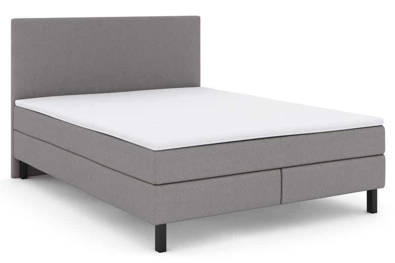 Select No 2 Kontinentalsäng 160x200 - Ljusgrå - Möbler - Säng - Kontinentalsäng