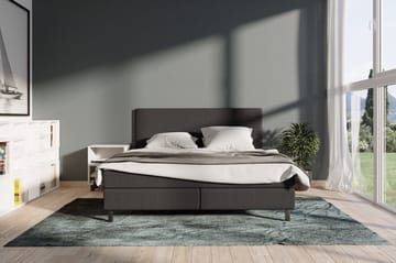 Select No 2 Kontinentalsäng 210x210 - Mörkgrå - Möbler - Säng - Kontinentalsäng