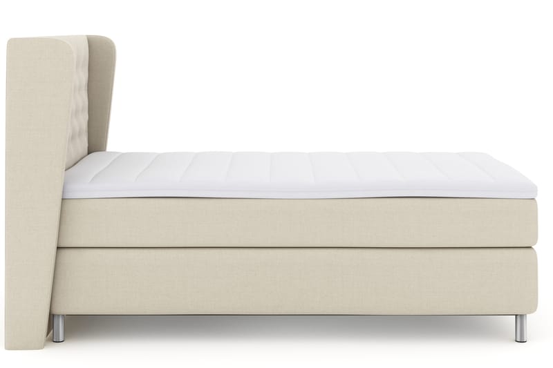Select No 3 Komplett Sängpaket 120x200 Fast - Beige/Metall - Möbler - Säng - Komplett sängpaket