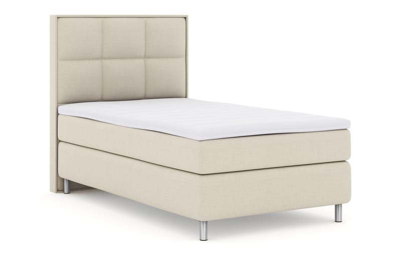 Select No 3 Komplett Sängpaket 120x200 Fast - Beige/Metall - Möbler - Säng - Komplett sängpaket
