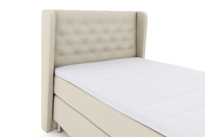 Select No 3 Komplett Sängpaket 120x200 Fast - Beige/Metall - Möbler - Säng - Komplett sängpaket