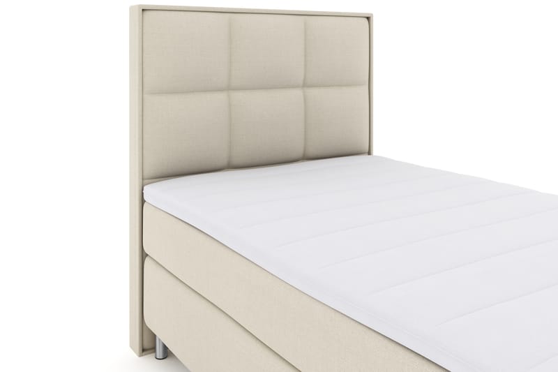 Select No 3 Komplett Sängpaket 120x200 Fast - Beige/Metall - Möbler - Säng - Komplett sängpaket