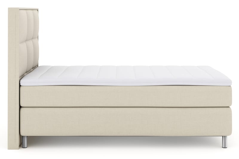Select No 3 Komplett Sängpaket 120x200 Fast - Beige/Metall - Möbler - Säng - Komplett sängpaket