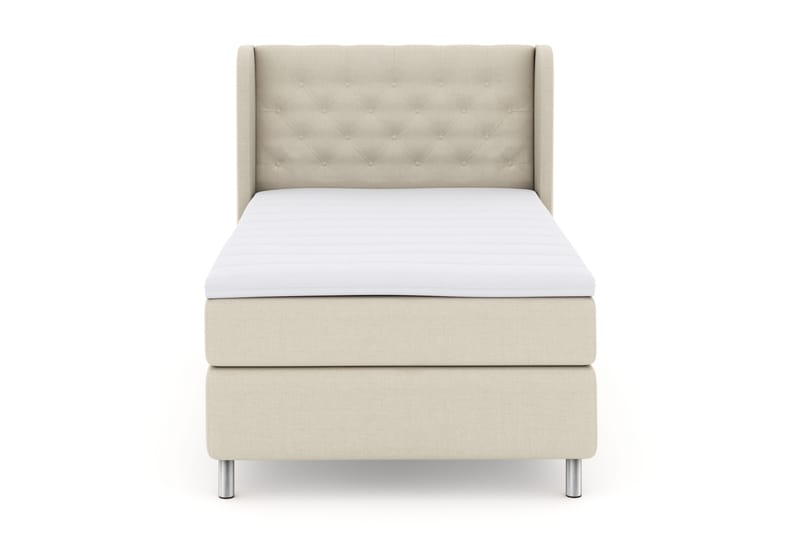 Select No 3 Komplett Sängpaket 120x200 Fast, Beige/Metall