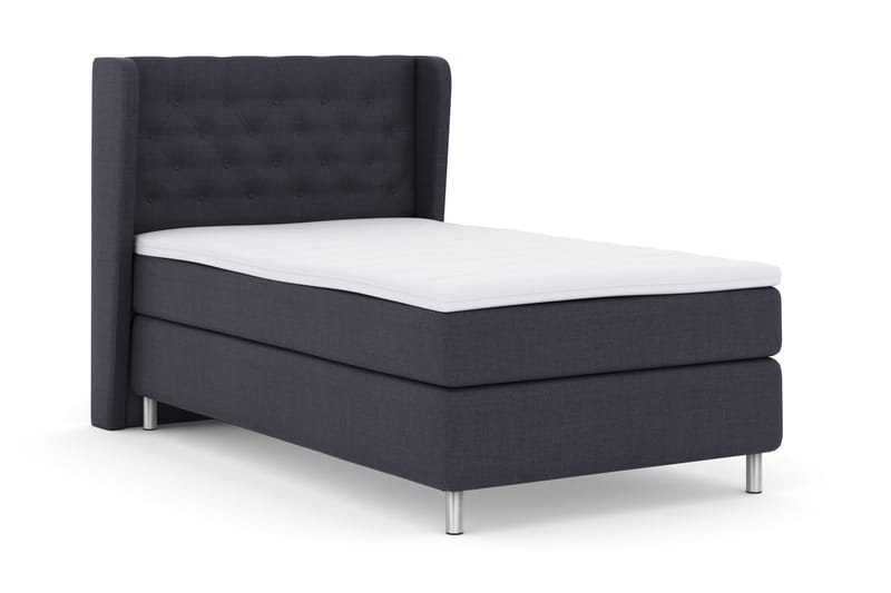 Select No 3 Komplett Sängpaket 120x200 Fast - Blå/Metall - Möbler - Säng - Komplett sängpaket