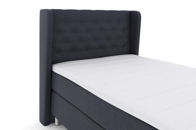 Select No 3 Komplett Sängpaket 120x200 Fast - Blå/Metall - Komplett sängpaket - Kontinentalsäng